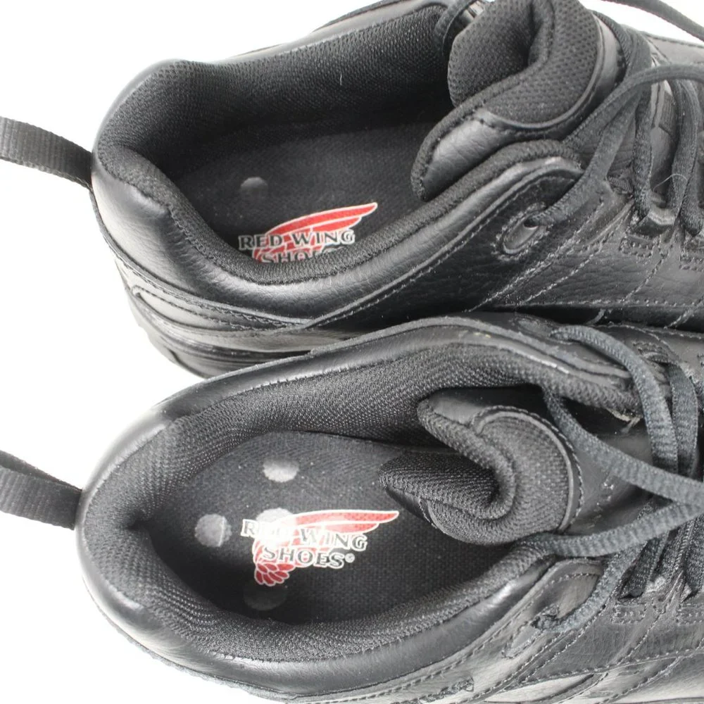 Red Wing Shoes NWOT Men's 12 e2 Black Oxford Aluminum Toe 6337 Lace Up Safety - Picture 9 of 15